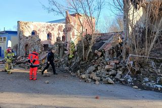 W Bliżynie zawaliła się dawna hala