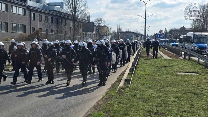 Incydenty podczas meczu Ruchu Chorzów z Legią Warszawa. Interweniowała policja