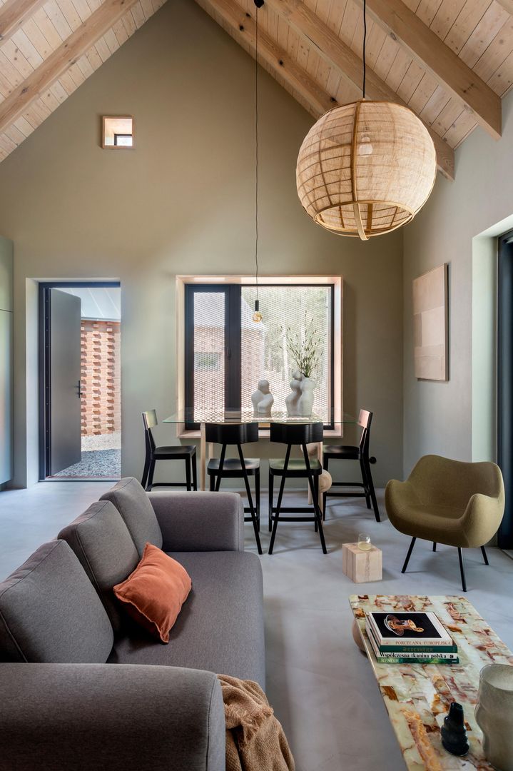 Dom Las na Kaszubach - wnętrze
