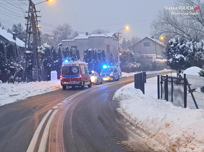 Wodzisław Śląski: pijany 34-latek wjechał w ogrodzenie 