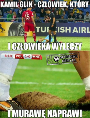 Memy po meczu Polska - Czarnogóra