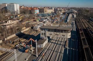 Zabytkowa nastawnia kolejowa w Bytomiu 