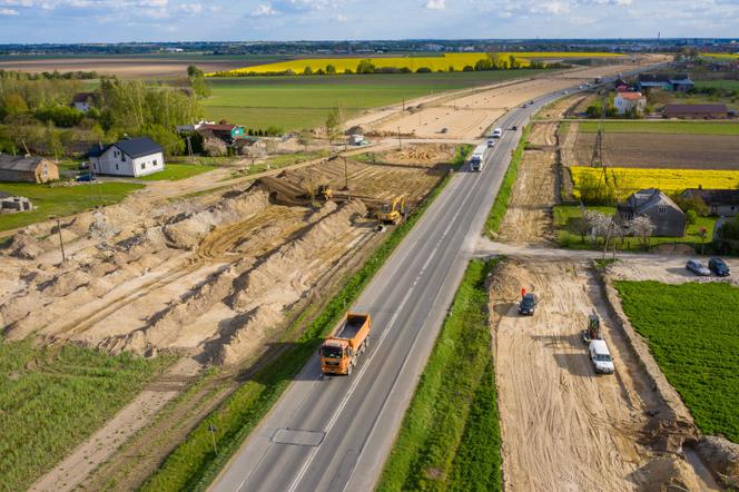 Budowa S7 Napierki - Płońsk. Zobacz postępy prac