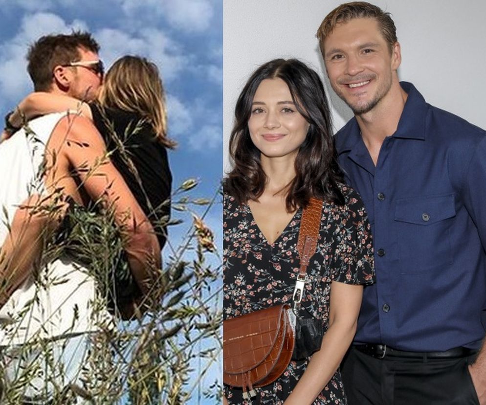 Mikołaj Roznerski pokazał zdjęcie z synem z inną aktorką z M jak miłość. Antek piękne włosy odziedziczył po matce!