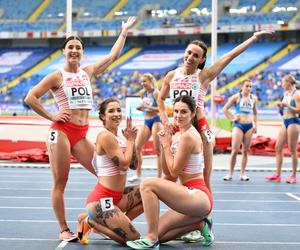 Srebrna sztafeta kobiet 4x100 m na Stadionie Śląskim