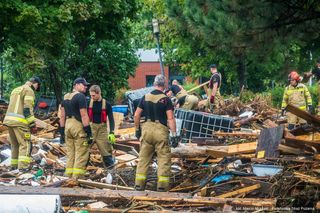 Skutki powodzi w Głuchołazach