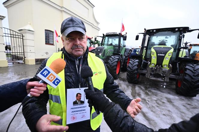 Protest rolników w Zbuczynie