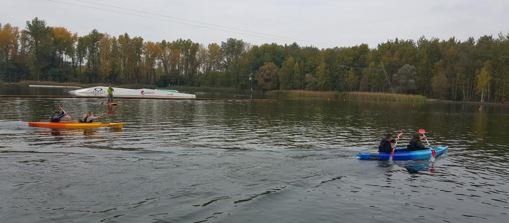 Regaty kajakowe Korczak vs Elektronik w Sosnowcu