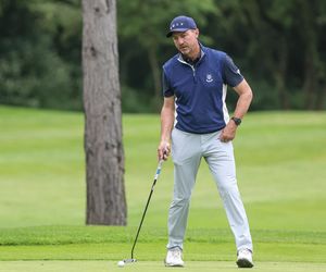Jerzy Dudek na polu golfowym