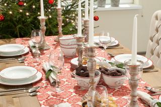 Dekoracja stołu na Boże Narodzenie