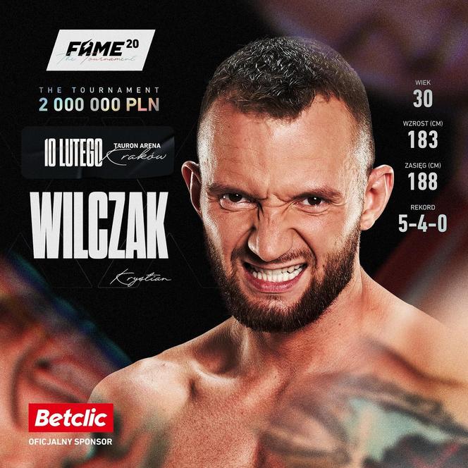 Karta walk Fame MMA 20 - Krystian Wilczak