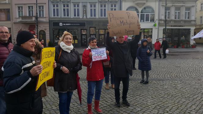 Pikieta medyków w Bydgoszczy