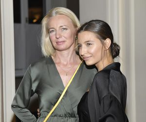 Julia Wieniawa z mamą