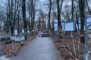 Remont w Parku Tysiąclecia. Styczeń 2023
