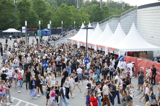 Koncert Jennifer Lopez w Warszawie (25.07.2025) - część pierwsza. Organizatorem koncertu jest Prestige MJM