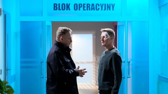 M jak miłość odc. 1876.  Paweł (Rafał Mroczek), Artur Rogowski (Robert Moskwa)