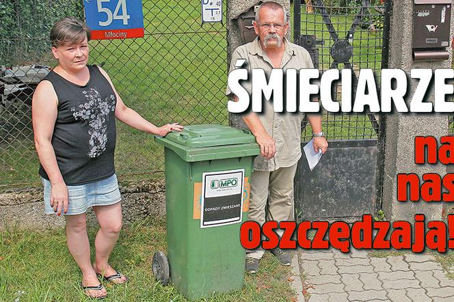 Śmieciarze na nas oszczędzają!