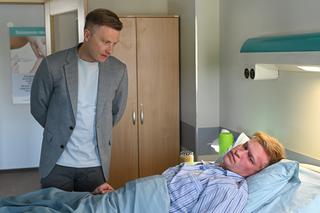 Na Wspólnej, odcinek 3671: Igor (Jakub Wesołowski), Oskar (Maciej Kosiacki)