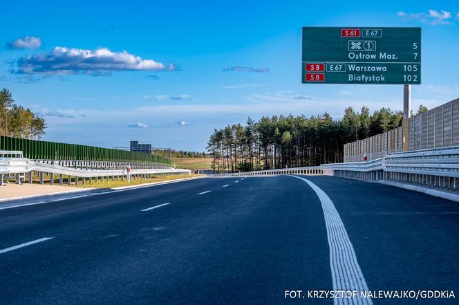 Sprawniej z Łomży do Warszawy! Otwarcie S61 Ostrów Mazowiecka - Śniadowo