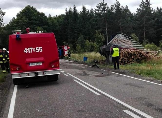 Kalnica. Tragiczny wypadek na DK 66. Zginął 30-letni kierowca osobówki