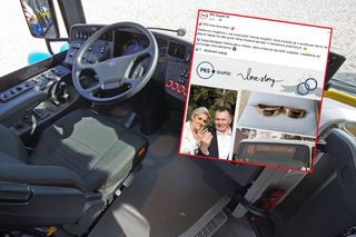 Poznali się w autobusie. Pan Marek zakochał się w swojej pasażerce