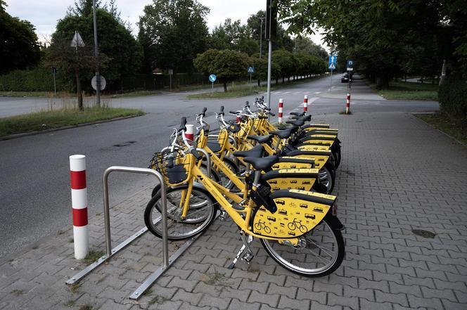 Stacje metroroweru w Rudzie Śląskiej: