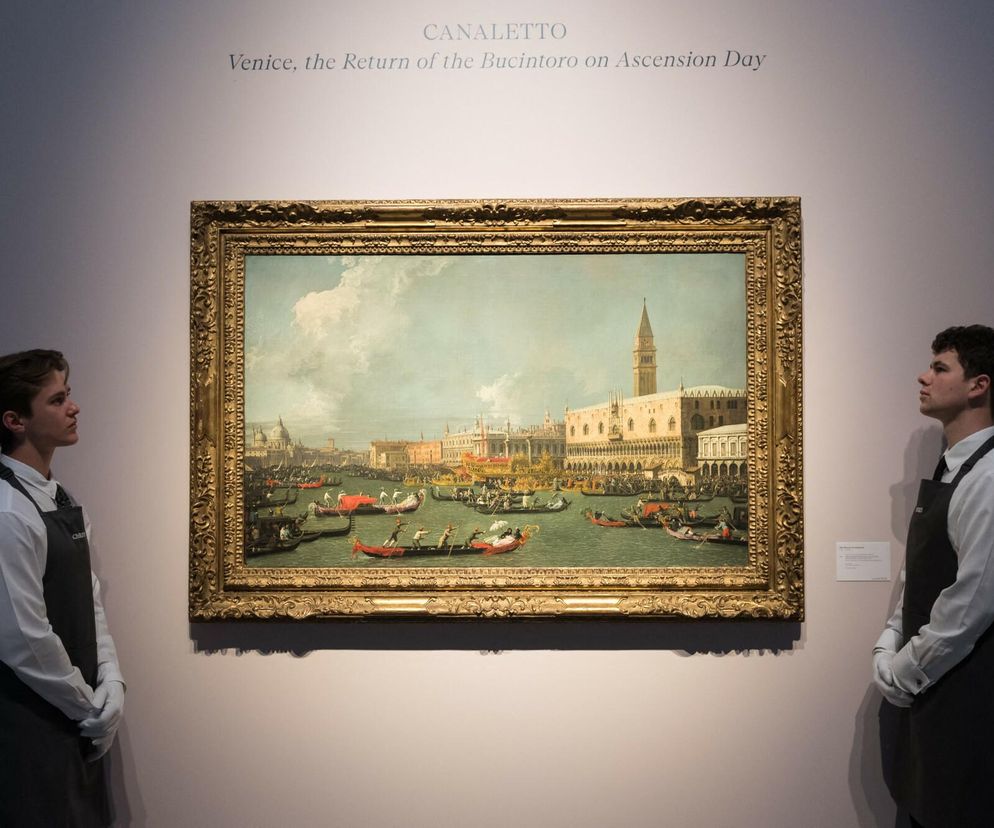 Rekordowy wynik w londyńskim domu aukcyjnym Christie’s. Canaletto sprzedany za niebotyczną kwotę 