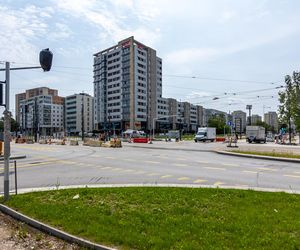 Tramwaj na Stegny w Warszawie