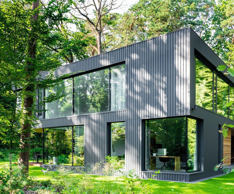 Dom w Lesie pod Warszawą: nowoczesne siedlisko projektu Z3Z Architekci 
