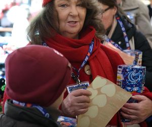 Anna Dymna gra z WOŚP w Krakowie