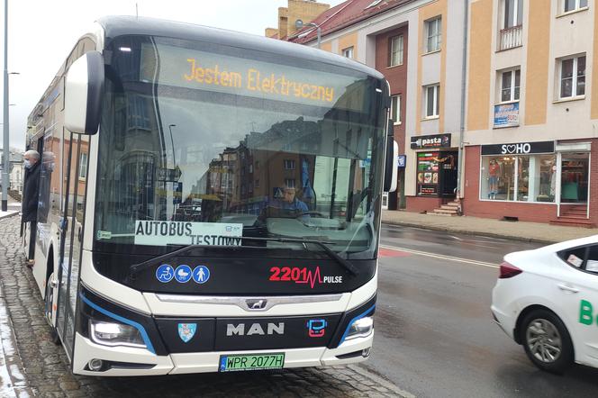 Koszalin rozpoczął testy autobusu elektrycznego