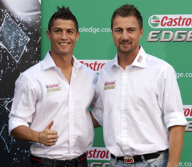 Real Madryt: Cristiano Ronaldo i Jerzy Dudek