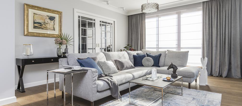 Apartament w stylu Hamptons