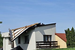 Trwa liczenie strat po nocnych nawałnicach w powiecie kraśnickim