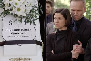 Pierwsza miłość, odcinek 4045: Wzruszający pogrzeb dziecka Kingi i Janka. Złożą do grobu zmarłą córkę i wtedy pojawi się Lilka - ZDJĘCIA, WIDEO