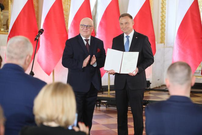 Andrzej Duda odebrał uchwałę PKW