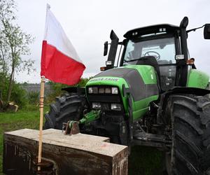 Kolejny protest rolników na Podkarpaciu