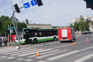 Wypadek autobusu w Białymstoku. Są poszkodowani! [AUDIO]