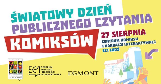 Światowy Dzień Publicznego Czytania w EC1 w Łodzi! 