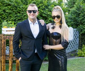 Dawid Narożny z żoną Joanną