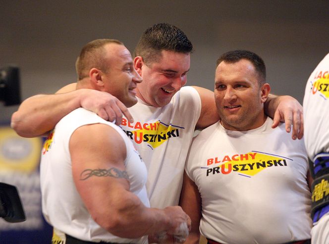 Jarosław Dymek i Mariusz Pudzianowski