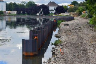 Tak się zmieniają bulwary nad Brdą w Bydgoszczy. Powstanie miejsce do cumowania łodzi i taras widokowy