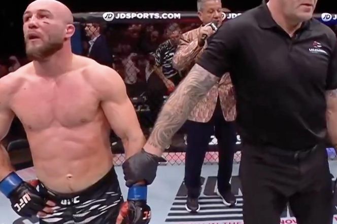 Mateusz Rębecki przegrał z Ludovitem Kleinem. Krwawa walka na UFC 321! Bolesna kontuzja Słowaka