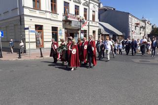 Odsłonięcie tablicy upamiętniającej 100-lecie Cudu nad Wisłą