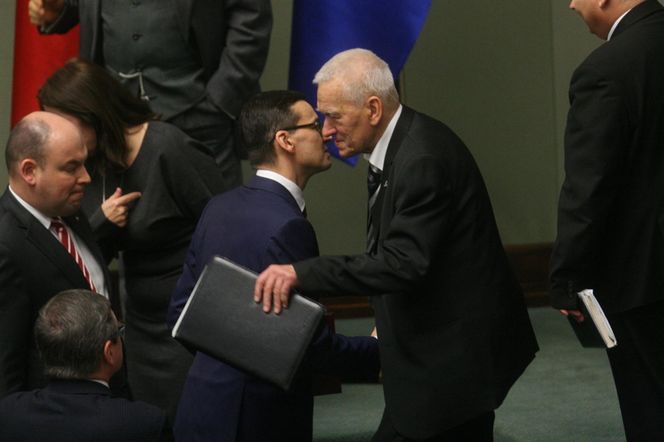 Grób Kornela Morawieckiego na  Powązkach Wojskowych