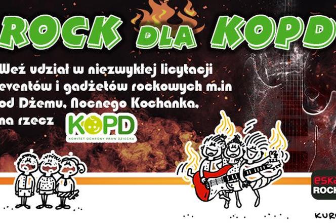 ROCK dla KOPD, czyli aukcja Komitetu Ochrony Praw Dziecka w rytmie rocka!