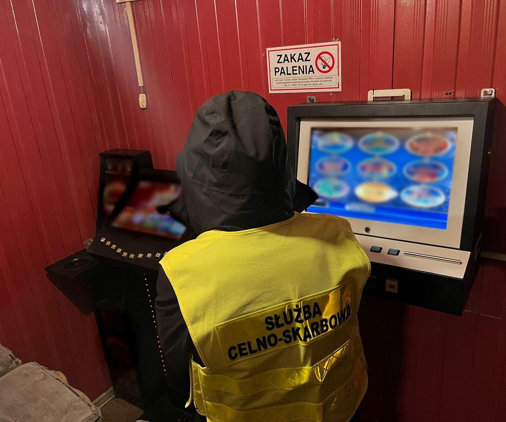 Nielegalne automaty do gry w Lublinie.