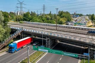 Remont wiaduktów w Katowicach rozpocznie się później niż zapowiadano. PKP PLK podał nowe terminy