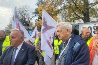 Protest taksówkarzy w Warszawie 16.10.2025