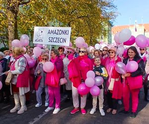 Marsz Różowej Wstążki w Szczecinie